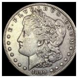 1890-CC Silver Morgan Dollar NEARLY UNCIRCULATED