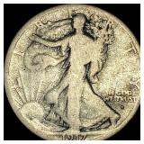 1917-S Walking Liberty Half Dollar NICELY CIRCULA