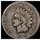 1876 Indian Head Cent NICELY CIRCULATED