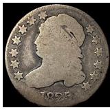1825 Capped Bust Dime NICELY CIRCULATED