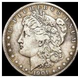 1901-S Silver Morgan Dollar LIGHTLY CIRCULATED