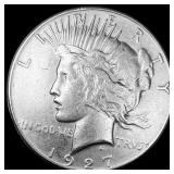 1927-S Silver Peace Dollar CLOSELY UNCIRCULATED