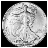 1945 Silver Walking Liberty Half Dollar UNCIRCULAT