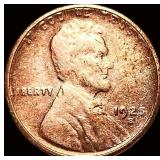 1925-S Lincoln Wheat Cent LIGHTLY CIRCULATED