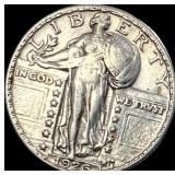1926 Standing Liberty Silver Quarter CLOSELY UNCI