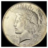 1923-S Silver Peace Dollar CHOICE BU