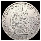 1840 Seated Liberty Half Dollar LIGHTLY CIRCULATED