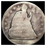 1842 Silver Trade Dollar NICELY CIRCULATED
