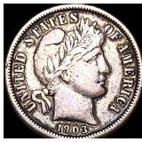 1903-O Silver Barber Dime CLOSELY  UNCIRCULATED