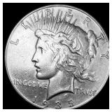 1935 Silver Peace Dollar CLOSELY UNCIRCULATED