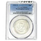 1953-S Washington Carver Half Dollar PCGS MS64