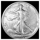 1917 Walking Liberty Half Dollar NEARLY UNCIRCULAT