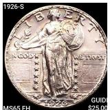 1926-S Standing Liberty Quarter GEM BU