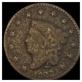 1823 Classic Head Large Cent NICELY  CIRCULATED N