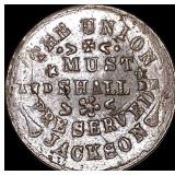 1863 Civil War Token-"The Flag of Our Union"  H