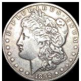 1892-O Silver Morgan Dollar ABOUT  UNCIRCULATED