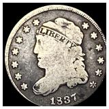 1837 Capped Bust Half Dime NICELY CIRCULATED