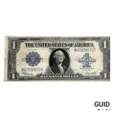 1923 $1 U.S. Large SIlver Certificate Blue Seal