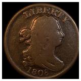 1808 Classic Head Half Cent LIGHTLY CIRCULATED