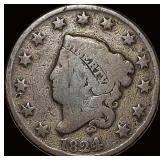 1824 Classic Head Large Cent NICELY CIRCULATED