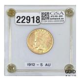 1912 $10 Gold Eagle