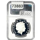 2009 G. Britian Silver 5 Pound-Olympics Countdown