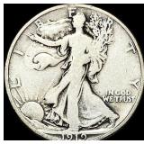 1919-D Walking Liberty Half Dollar NICELY  CIRCUL