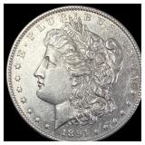 1891-S Silver Morgan Dollar UNCIRCULATED