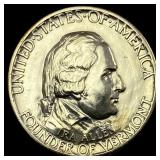 1927 Silver Vermont Half Dollar UNCIRCULATED