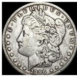 1896-O Silver Morgan Dollar NEARLY UNCIRCULATED