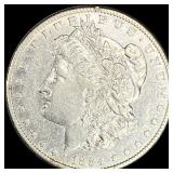 1884-S Morgan Silver Dollar CLOSELY UNCIRCULATED
