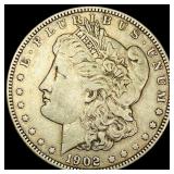 1902 Morgan Silver Dollar NEARLY UNCIRCULATED