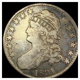 1831 Capped Bust Half Dollar LIGHTLY CIRCULATED