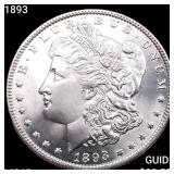 1893 Morgan Silver Dollar GEM BU