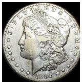 1904-S Silver Morgan Dollar LIGHTLY CIRCULATED