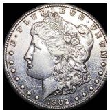 1902-S Silver Morgan Dollar CLOSELY UNCIRCULATED