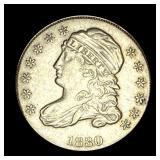 1830 Capped Bust Dime  CLOSELY UNCIRCULATED