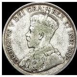 1931 Canada Silver 50 Cents LIGHTLY CIRCULATED