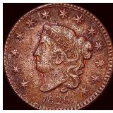 1826 Coronet Head Large Cent HIGH GRADE