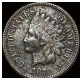 1870 Indian Head Cent NEARLY UNCIRCULATED