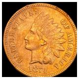 1871 Indian Head Cent CLOSELY UNCIRCULATED