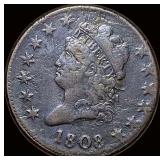 1808 Classic Head Large Cent LIGHTLY CIRCULATED