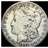 1892-S Silver Morgan Dollar NICELY CIRCULATED