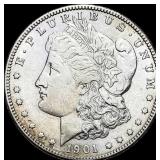 1901-S Silver Morgan Dollar CLOSELY UNCIRCULATED