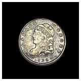 1829 Capped Bust Half Dime LIGHTLY CIRCULATED