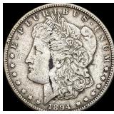 1894-O Silver Morgan Dollar NEARLY UNCIRCULATED