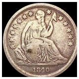 1840-O Seated Liberty Dime LIGHTLY CIRCULATED