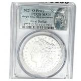 2021-O Privy Morgan Silver Dollar PCGS MS70