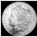1881-S Silver Morgan Dollar CHOICE BU