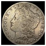 1896-S Silver Morgan Dollar LIGHTLY CIRCULATED